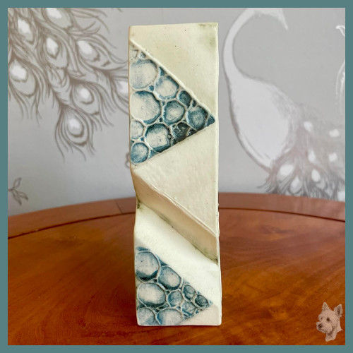 Carn pottery chimney vase - pottery,